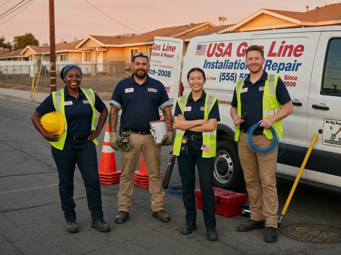 Gas Line Installation company in Republic, MI